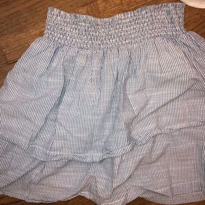 H&M flart mini skirt with layers